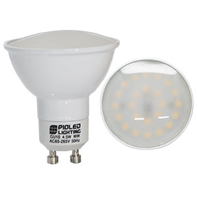 PioLED LED Durable Lamp GU10 4.5W 400lm 6000K