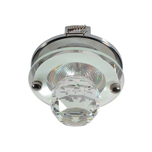 Straight Downlight with Crystal Orb 50W