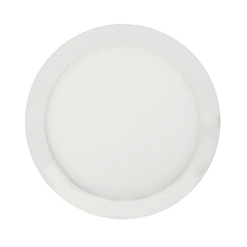Straight LED Round Panel Downlight 18W Natural White
