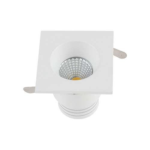 Major Tech LED Square Downlight 3W - 50mm Cutout