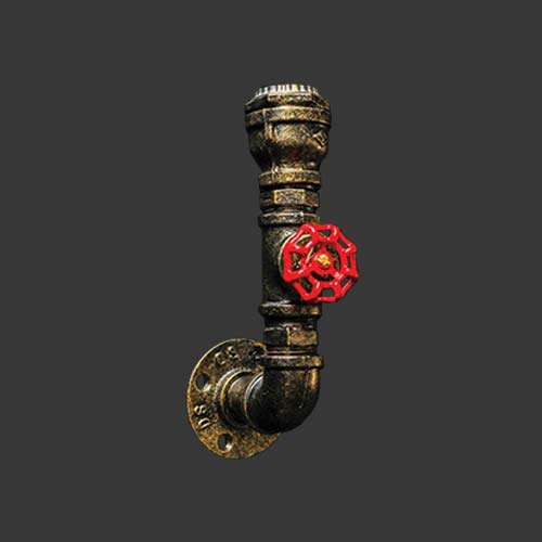 K. Light Pipe Wall Light