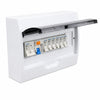 Tradeprice 12-Way DIN Surface Mount PVC Distribution Board + MCB Kit