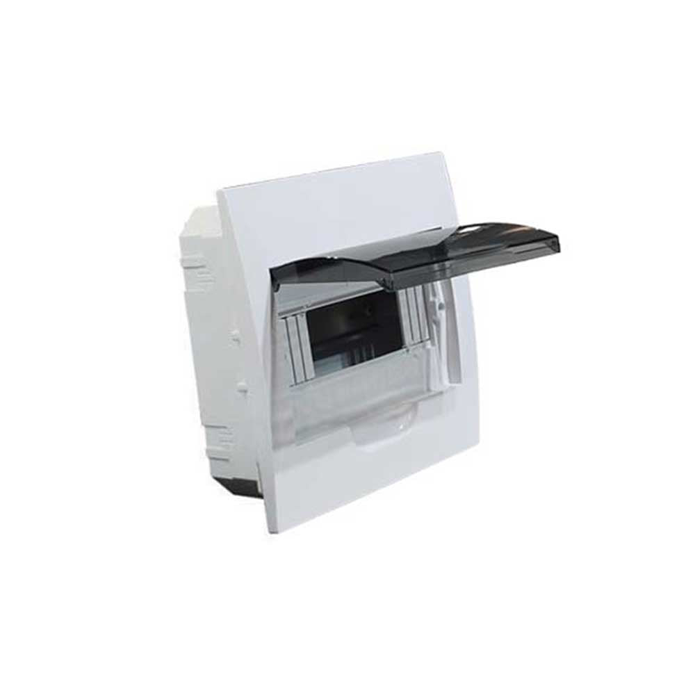 Tradeprice 8-Way DIN Flush Mount PVC Distribution Board