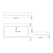 Load image into Gallery viewer, Crystallite Stone D-Cube Basin Large
