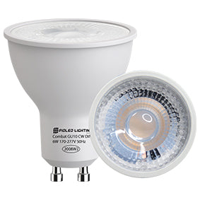 PioLED GU10 LED Combat Bulb 6W 650lm