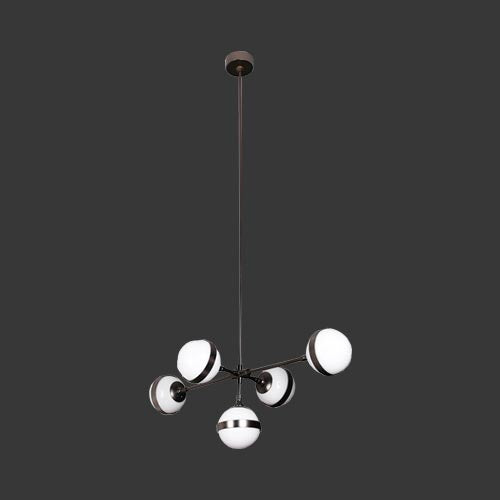 K. Light Art Décor Large Metal Pendant