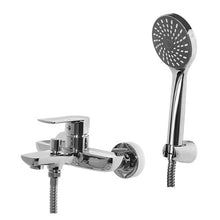 Load image into Gallery viewer, BluTide Dune Wall Mounted Diverter Bath Mixer
