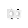 Bright Star Recessed Double Downlight GU10 173x93mm - White