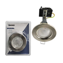 Load image into Gallery viewer, Bright Star LED Recessed Downlight Blister Pack 5W 400lm 81mm - Satin Chrome
