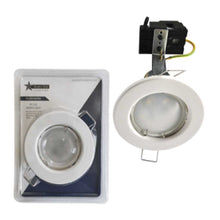 Load image into Gallery viewer, Bright Star LED Recessed Downlight Blister Pack 5W 400lm 81mm - White
