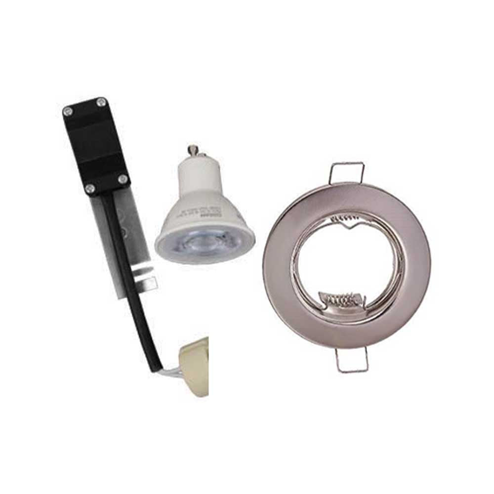 Tradeprice Downlight Kit - Satin Chrome