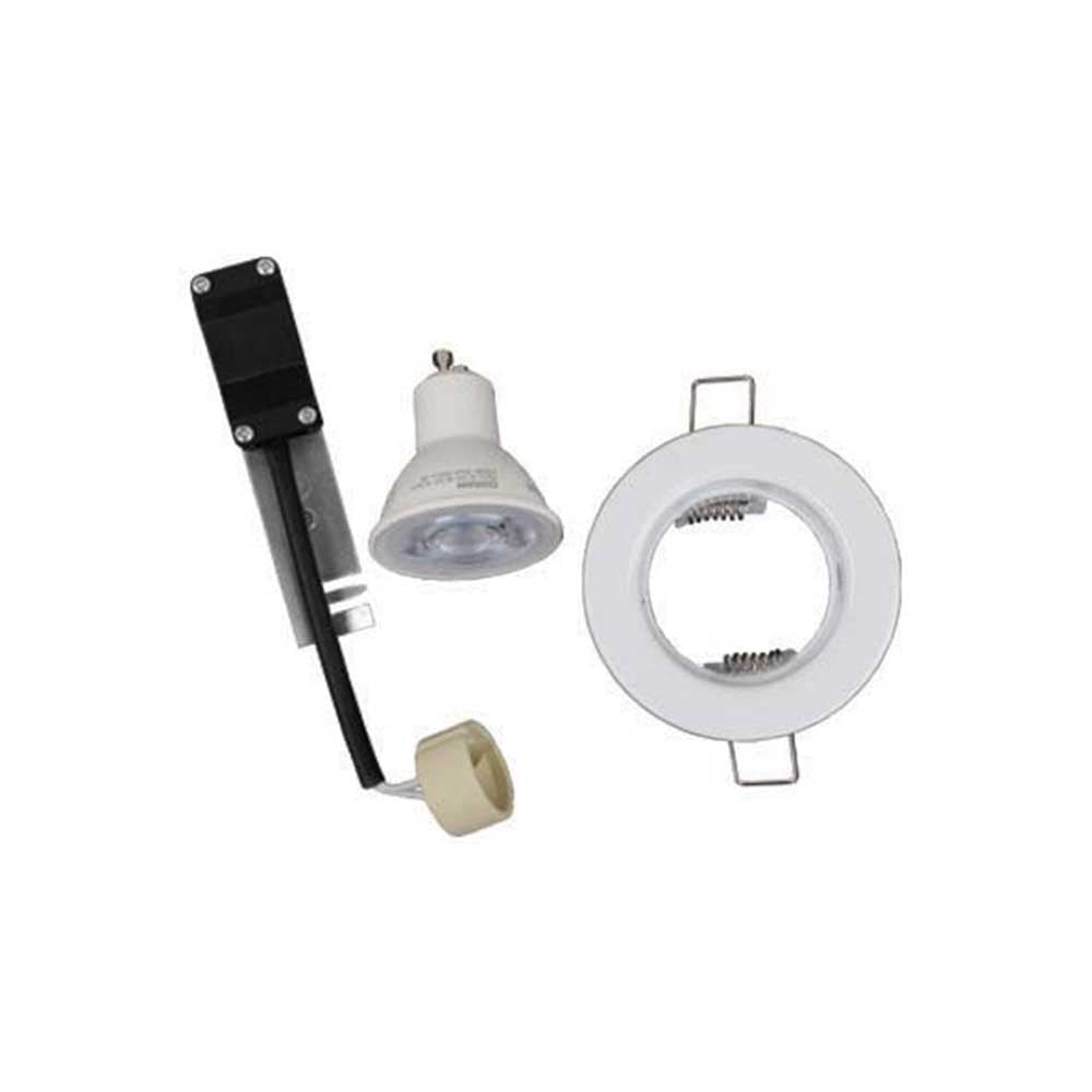 Tradeprice Recessed Downlight Kit 5W 80mm - White