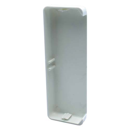 Decorduct 2 Compartment End Cap White