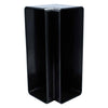 Decorduct 2 Compartment Interior & Exterior Bend Black