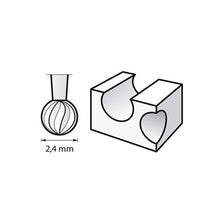 Load image into Gallery viewer, Dremel Engraving Cutter 107 2.4mm
