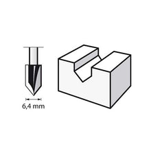 Load image into Gallery viewer, Dremel Router Bit HSS 640 6.4mm
