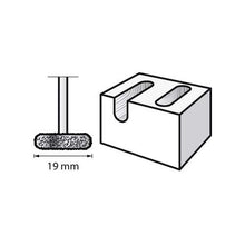Load image into Gallery viewer, DREMEL® Structured Tooth Tungsten Carbide Cutter 9936 19mm

