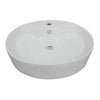 Didi Freestanding Rica Wash Basin - White