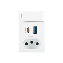 Load image into Gallery viewer, Bright Star Modular Switch + Slimline + USB-A/C Module
