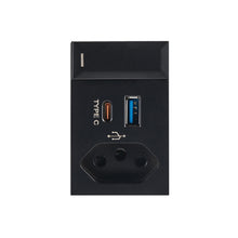 Load image into Gallery viewer, Bright Star Modular Switch + Slimline + USB-A/C Module
