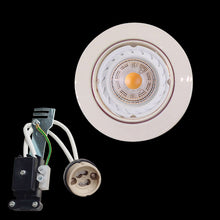 Load image into Gallery viewer, K. Light Bevelled Tilt Recessed Downlight GU10 84mm

