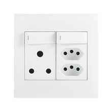 Load image into Gallery viewer, Bright Star Modular RSA &amp; 2x Slimline Socket 16A 4x4

