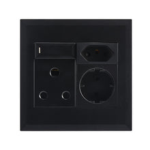 Load image into Gallery viewer, Bright Star Modular Combo Socket 16A 4x4
