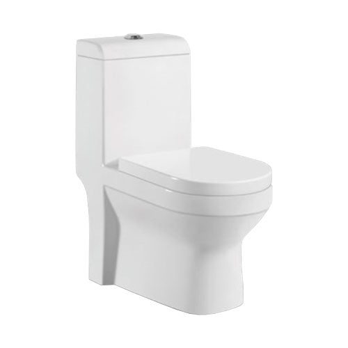 RossCo Strata Ceramic Close-Coupled Suite - White