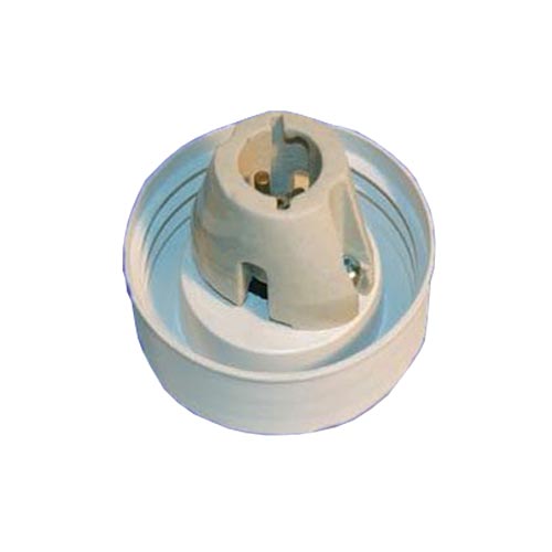 MATelec Econo Fibreglass Gallery with Porcelain B22 Lamp Holder 150mm
