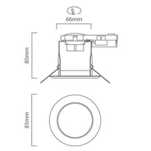 Load image into Gallery viewer, Eurolux Straight Pressed Steel Downlight 50W
