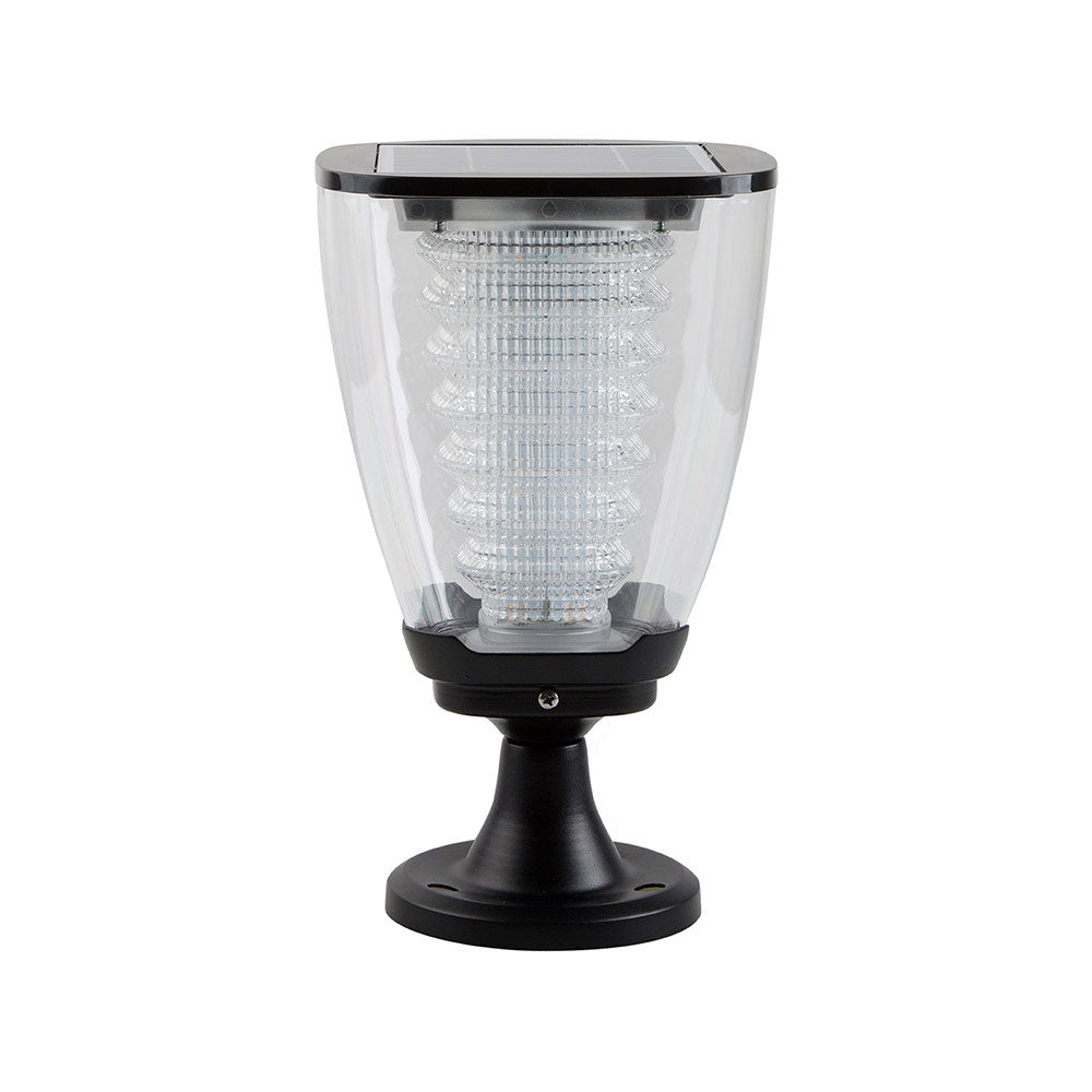 Eurolux Cup Design LED Solar Post Light