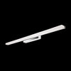 K. Light Slim Bathroom LED Wall Light 4000K - Frosted / Chrome