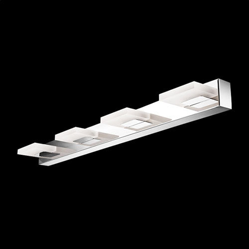 K. Light Linear Cube Wall Light - Chrome