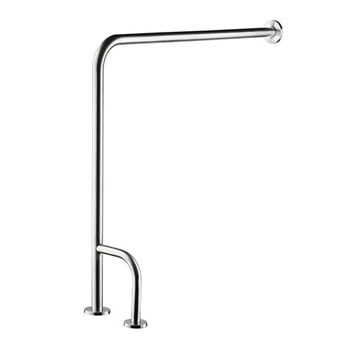 Stunning Bathrooms Toilet Side Bar - Silver