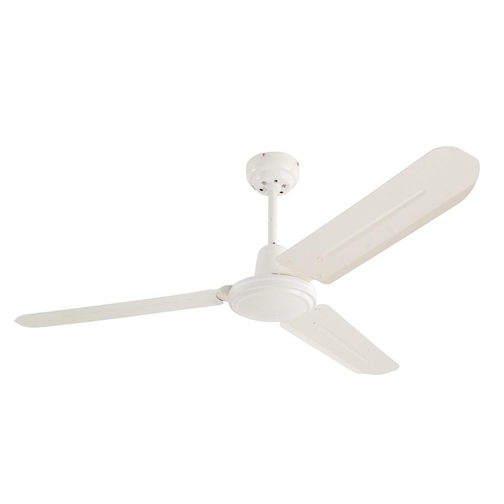 Eurolux Industrial 3 Blade Ceiling Fan 1220mm - White