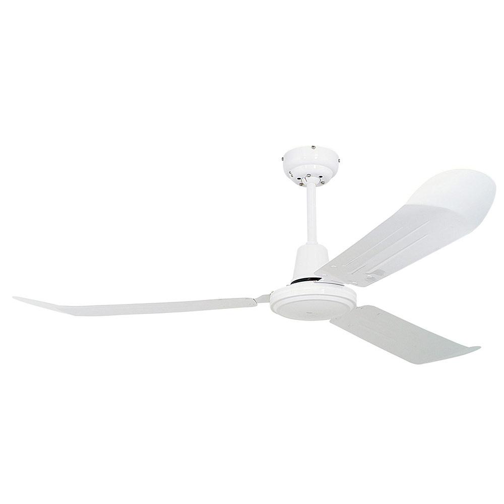 Industrial 3 Blade Ceiling Fan 1420mm - White