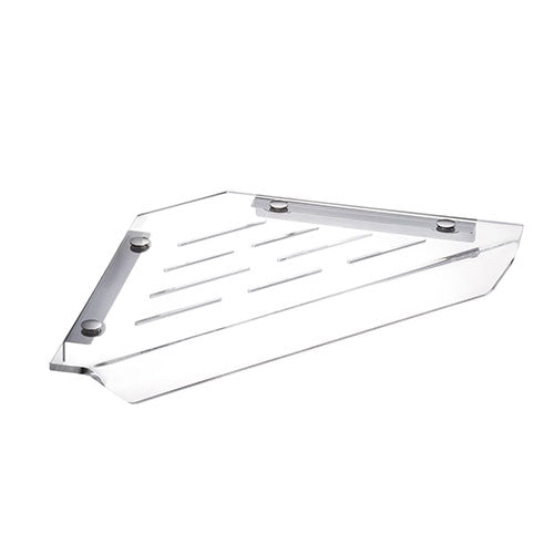 Stunning Bathrooms Fold Up Corner Shower Seat - Clear