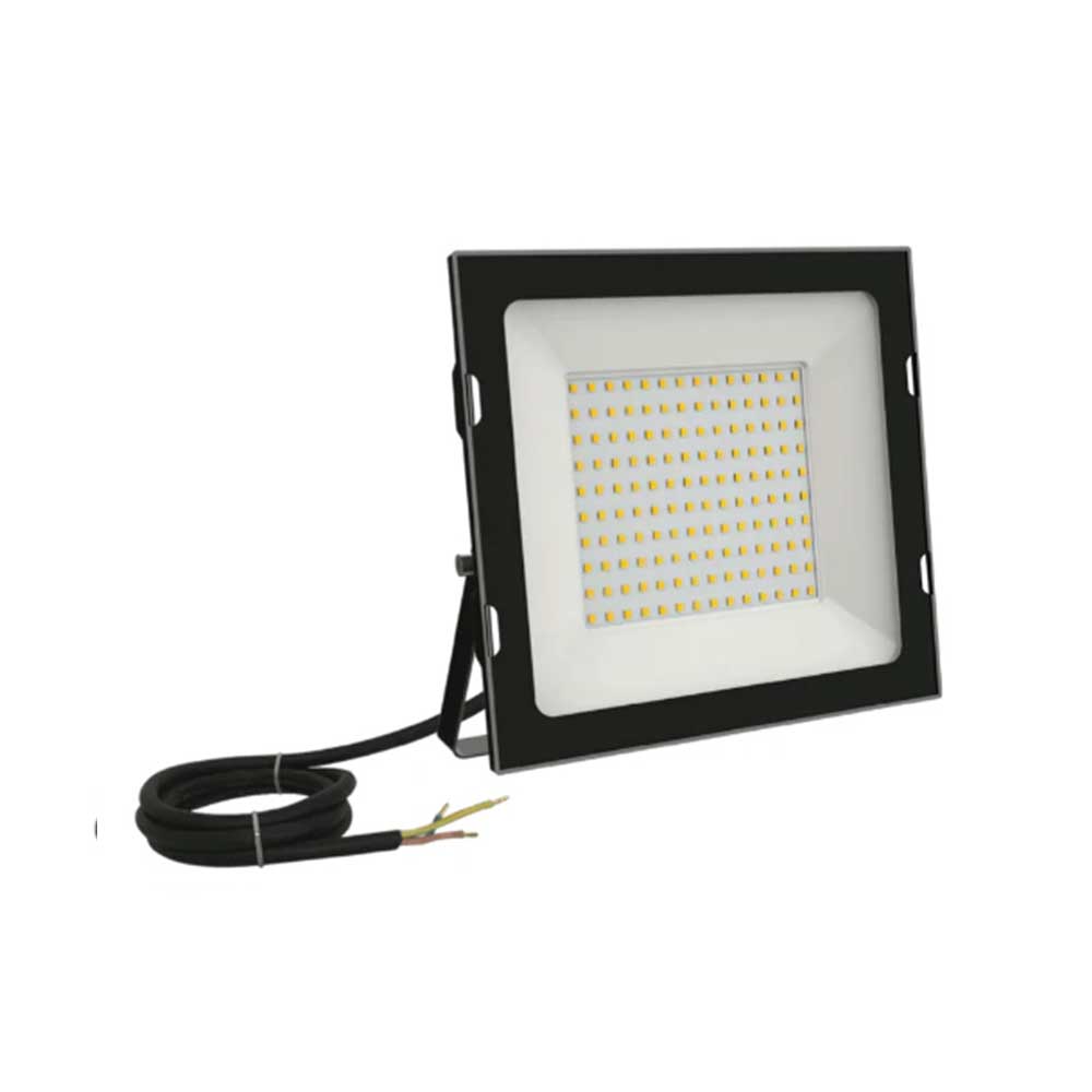 PioLED OOBER LED Floodlight 100W 8500lm 6000K - Black