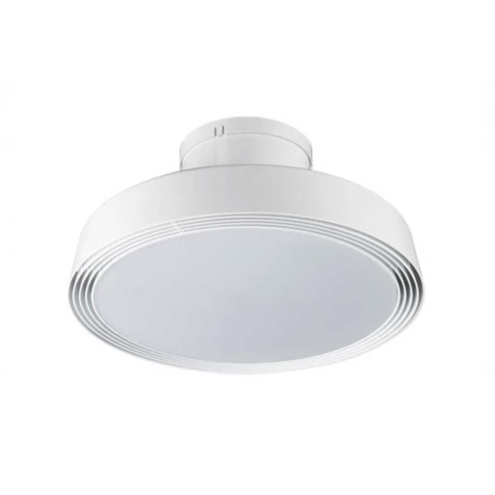 Bright Star Round Bathroom Extractor Fan & Light