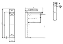 Load image into Gallery viewer, Cobra Seine Raised Basin Mixer - Chrome

