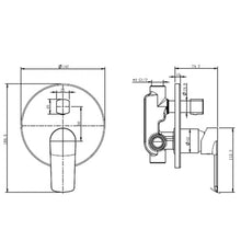 Load image into Gallery viewer, Cobra Seine Bath Mixer with Diverter
