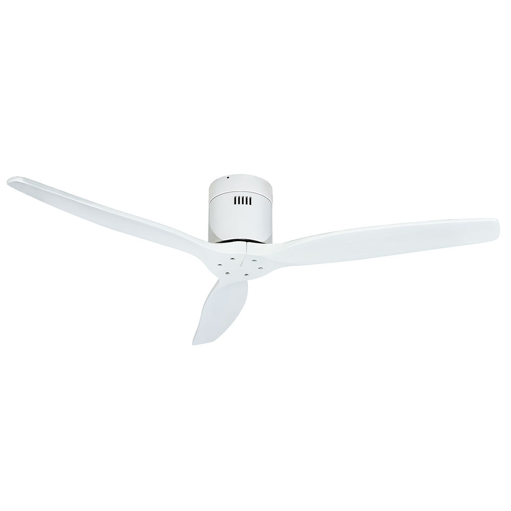 Bright Star 3 Blade Ceiling Fan 1320mm - Matt White