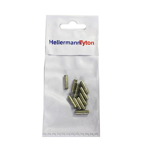 HellermannTyton Standard Cable Ferrules HTB2F 2.5mm (10)