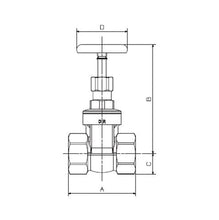 Load image into Gallery viewer, Cobra Gate Valve FxF SANS 15mm
