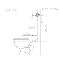 Load image into Gallery viewer, Cobra Junior Flush Master for Back Entry Toilet
