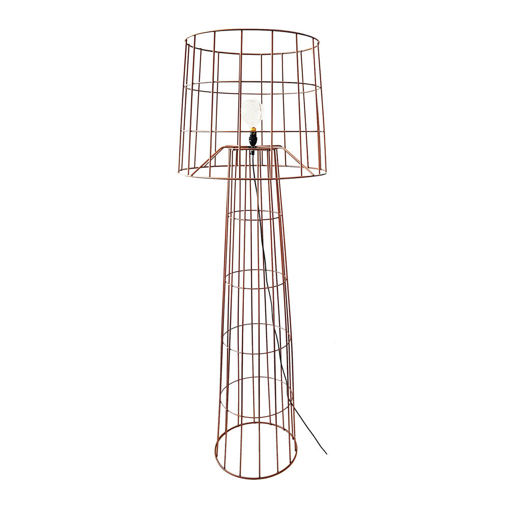 Wire World Lighthouse Floor Lamp & Shade