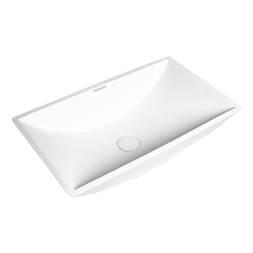 Crystallite Stone Flute Basin