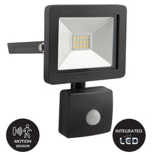 Load image into Gallery viewer, LED Floodlight 10W With Sensor - Black
