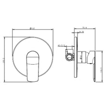 Load image into Gallery viewer, Cobra Seine Concealed Shower Mixer - Chrome

