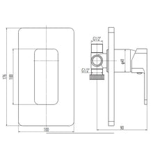 Load image into Gallery viewer, Cobra Arrive Concealed Shower Mixer
